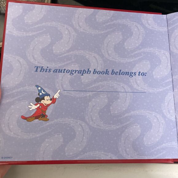 Disney World Mickey "Where Magic Lives" Scrapbook / Photo Album Unused - Picture 3 of 6